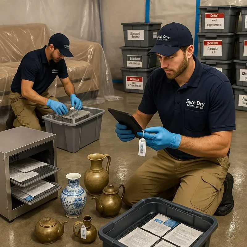 Content Protection and Restoration process in Howland Center, OH