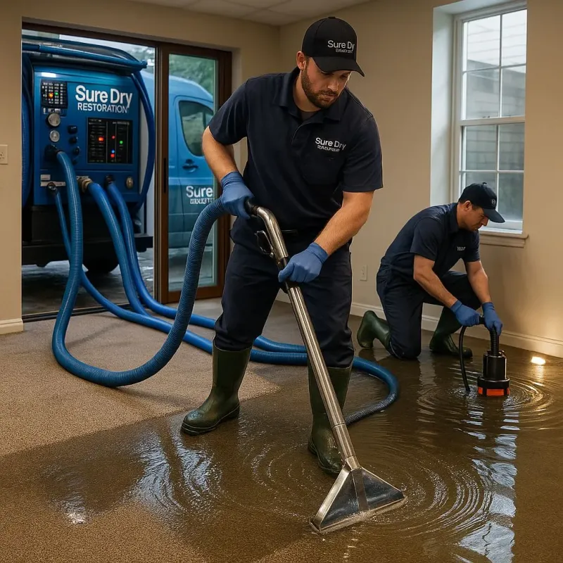 Water Extraction and Removal process in Howland Center, OH